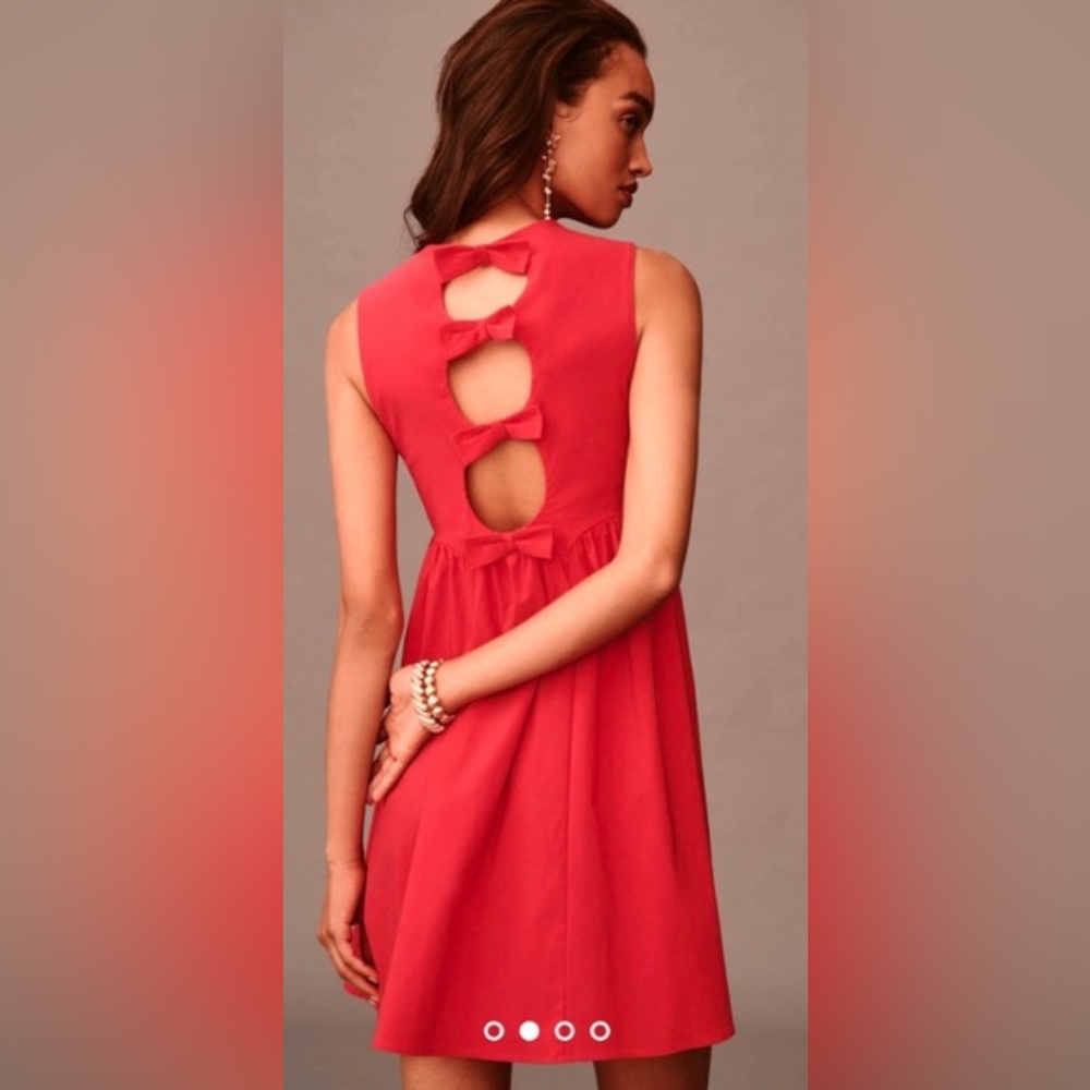 NWT Maeve Vibrant Red Mini Dress